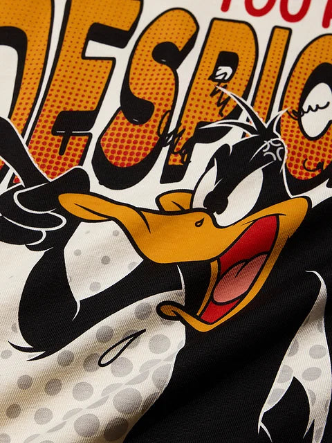 Daffy Duck Despicable Women Oversized T-Shirts
