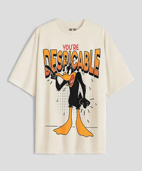Daffy Duck Despicable Women Oversized T-Shirts