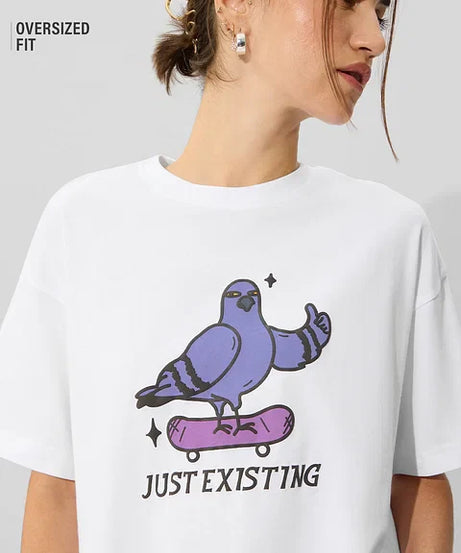 Existing Women Oversized T-Shirts