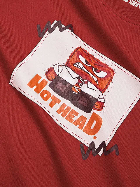 Inside Out Anger Women Oversized T-Shirts