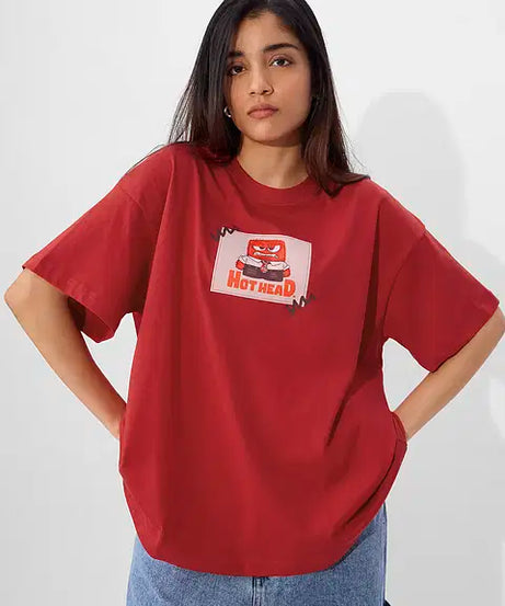 Anger Women Oversized T-Shirts