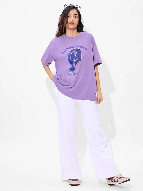 Inside Out Boredom Women Oversized T-Shirts