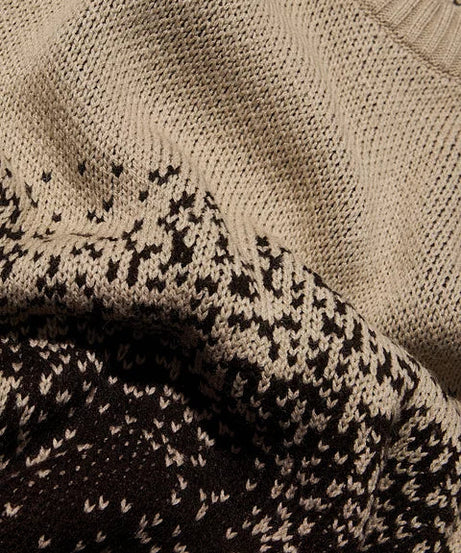 Ombre Classic Brown Oversized Pullovers Tshirt