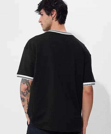 Varsity Blue Blaze Oversized T-Shirts