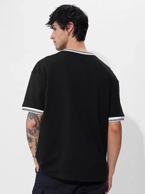 Varsity Blue Blaze Oversized T-Shirts