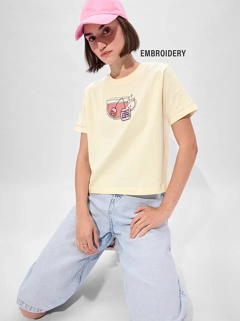 Priori-Tea Women Relaxed Fit T-Shirts