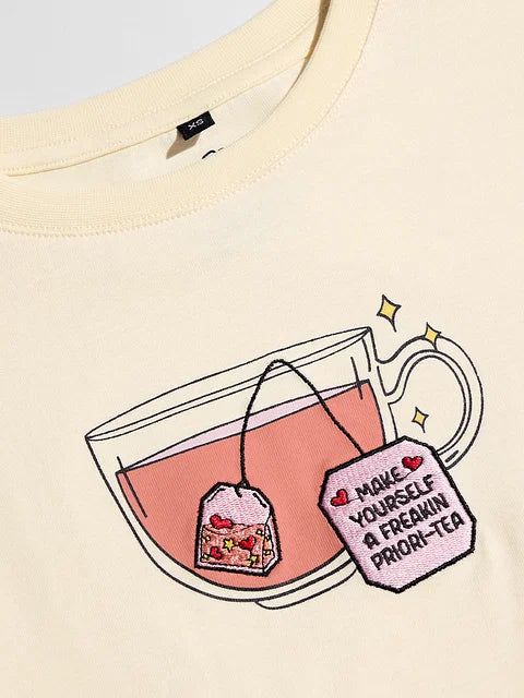 Priori-Tea Women Relaxed Fit T-Shirts