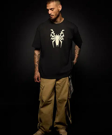 Venom  Spider x Venom Oversized T-Shirts