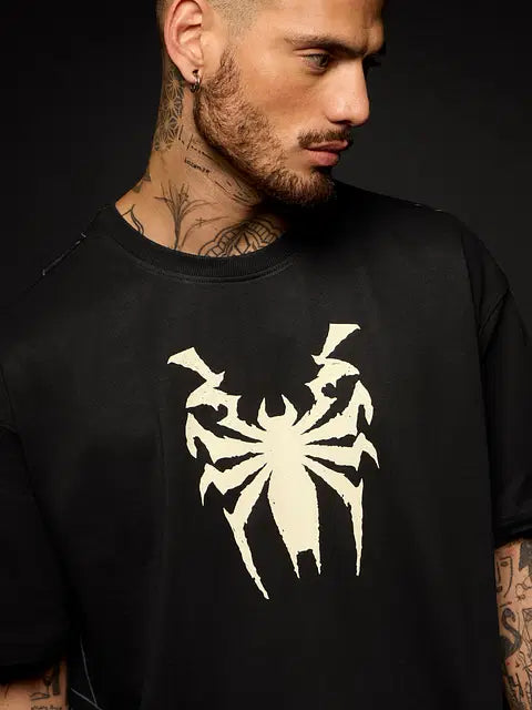 Venom  Spider x Venom Oversized T-Shirts