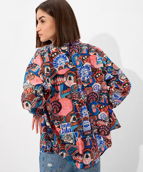 Minions Stamps Women Boyfriend Shirts