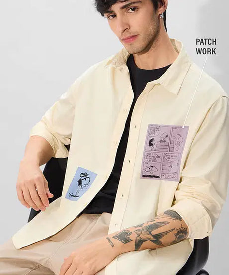 Peanuts: Joe Cool Men Relaxed Shirts