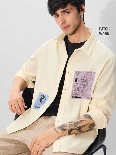 Peanuts: Joe Cool Men Relaxed Shirts