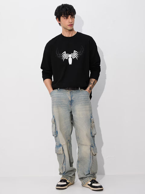 Marvel Venom Oversized Full Sleeve T-Shirts