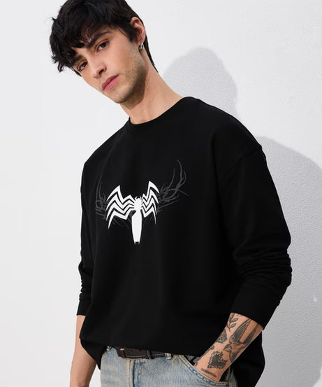 Marvel Venom Oversized Full Sleeve T-Shirts
