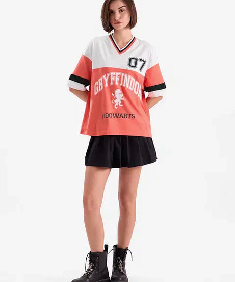 House Gryffindor Women Oversized T-Shirts