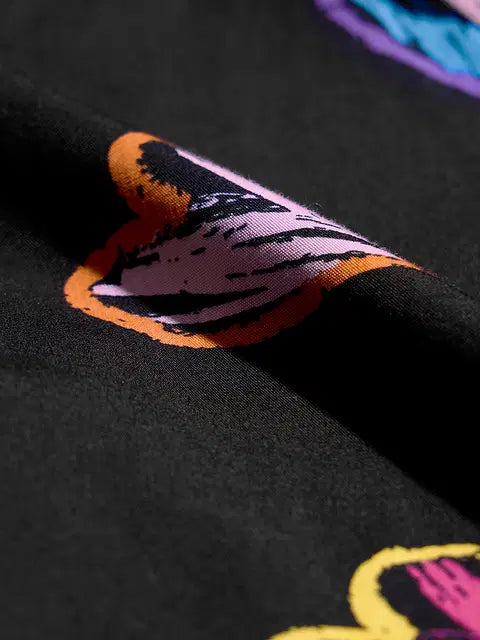 Hearts Women Shirt Dresses