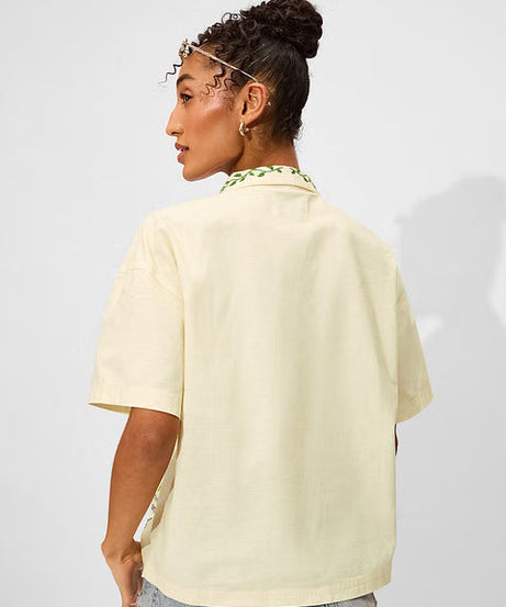 Cotton Linen Sunshine Women Holiday Shirts