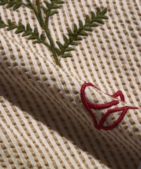 Textured Marine Women Boyfriend Shirts