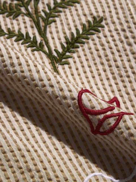 Textured Marine Women Boyfriend Shirts