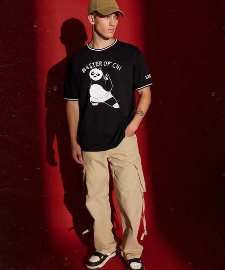 Kung Fu Panda Master Of Chi Oversized T-Shirts
