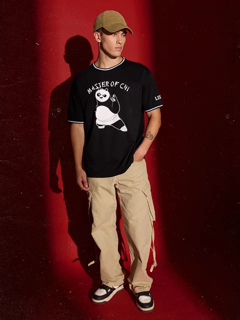 Kung Fu Panda Master Of Chi Oversized T-Shirts