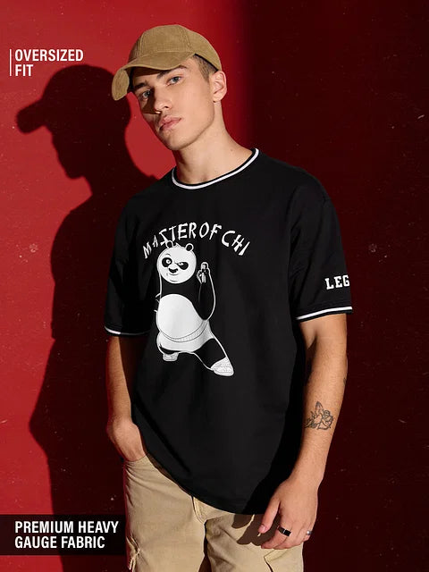 Kung Fu Panda Master Of Chi Oversized T-Shirts