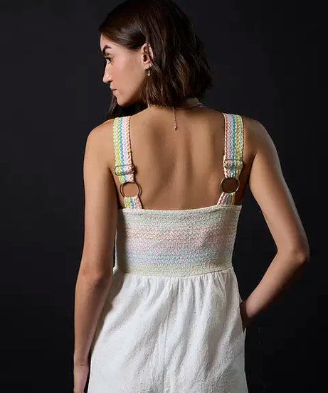 Classic White Women Jumpsuits