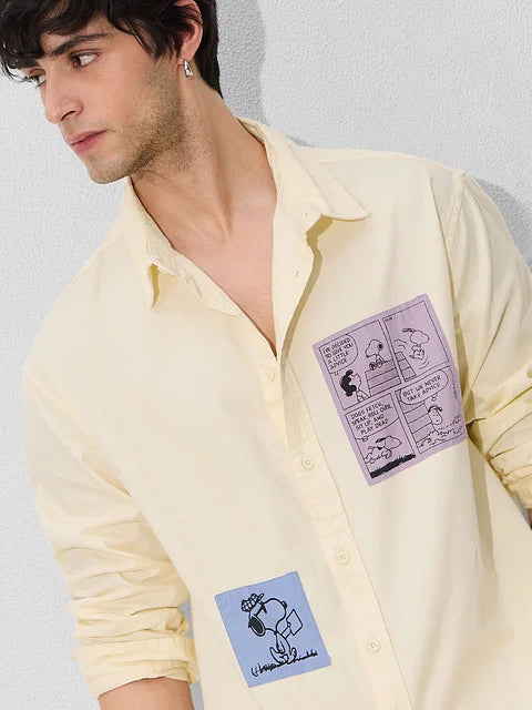 Peanuts: Joe Cool Men Relaxed Shirts