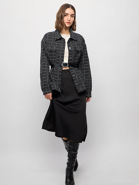 Textured Black Women Shackets