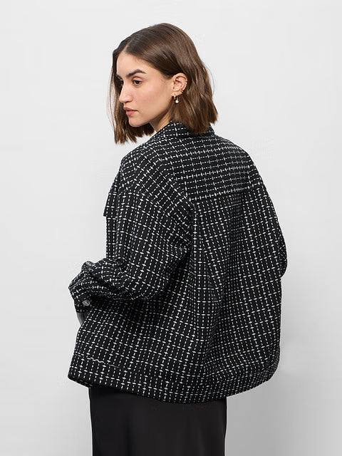 Textured Black Women Shackets