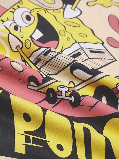 SpongeBob SK8R Women Oversized T-Shirts