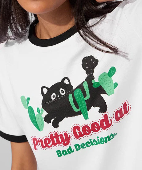 Bad Decisions Women Relaxed Fit T-Shirts