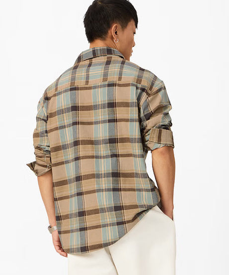 Plaid Seaport Men Utility Shirts