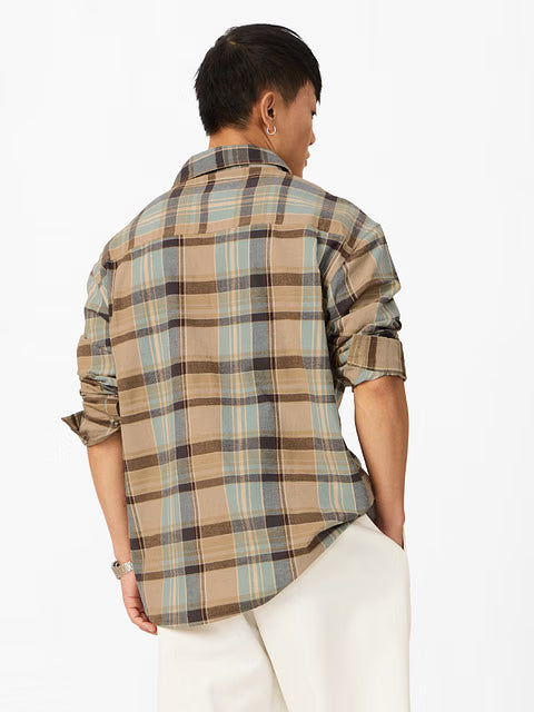 Plaid Seaport Men Utility Shirts