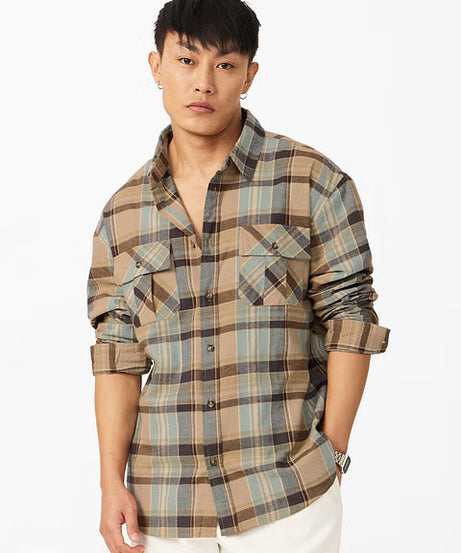 Plaid Seaport Men Utility Shirts