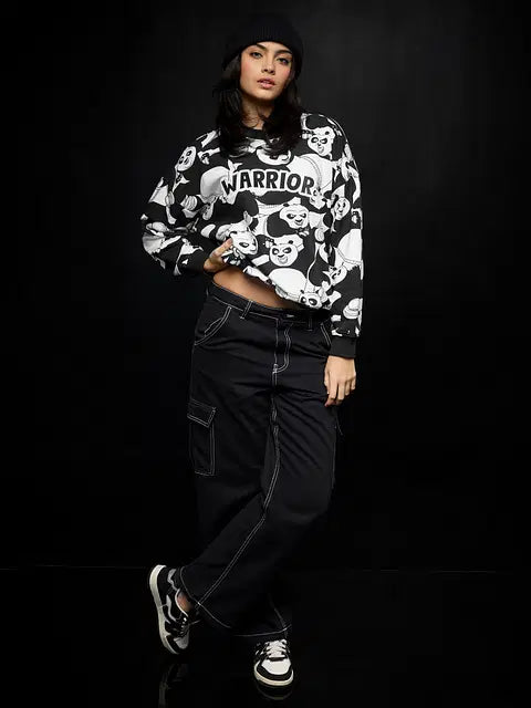 Warrior Women Oversized Sweatshirts