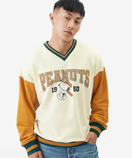 Peanuts Since 1950 Men Oversized Sweatshirts