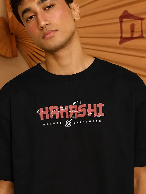 Naruto Shippuden Kakashi Oversized T-Shirts
