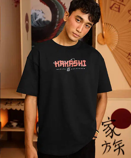 Naruto Shippuden Kakashi Oversized T-Shirts