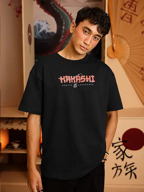 Naruto Shippuden Kakashi Oversized T-Shirts
