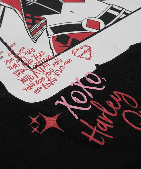 Harley Quinn Queen Of Mischief Women Oversized T-Shirts