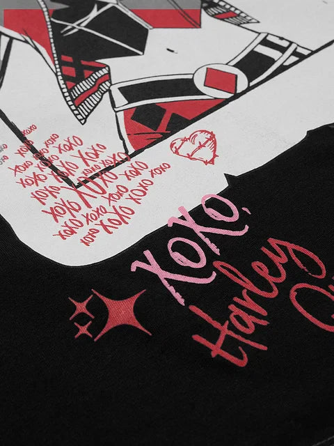 Harley Quinn Queen Of Mischief Women Oversized T-Shirts