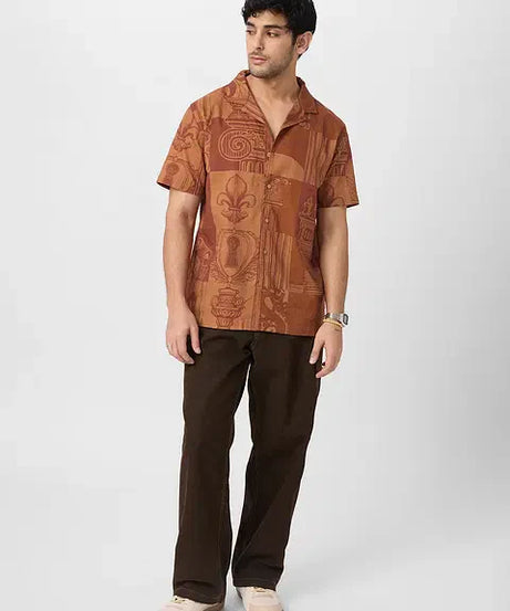Mirage Men Textured Shirts