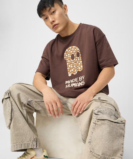 Mr. Soul Mosaic Oversized T-Shirts