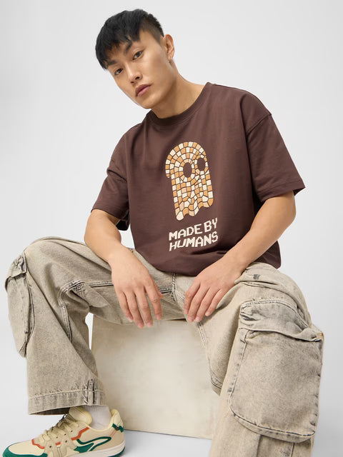 Mr. Soul Mosaic Oversized T-Shirts