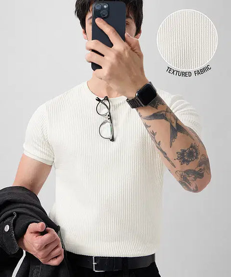 Korean White T-Shirts