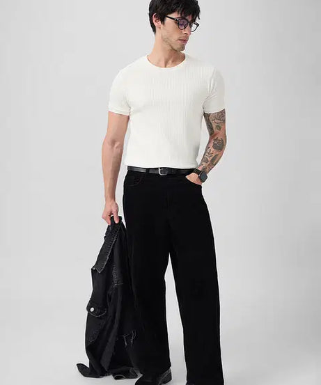 Korean White T-Shirts