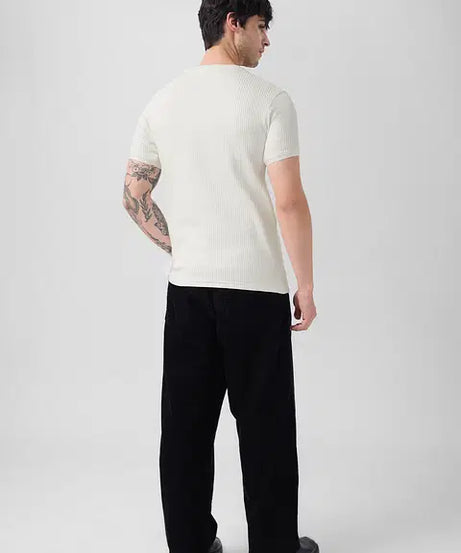 Korean White T-Shirts