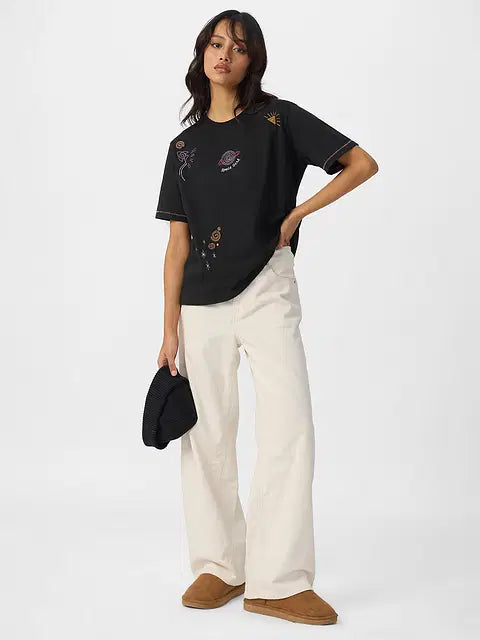 Space Girl Women Relaxed Fit T-Shirts