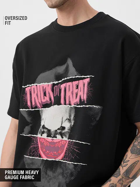 IT Trick Or Treat Oversized T-Shirts